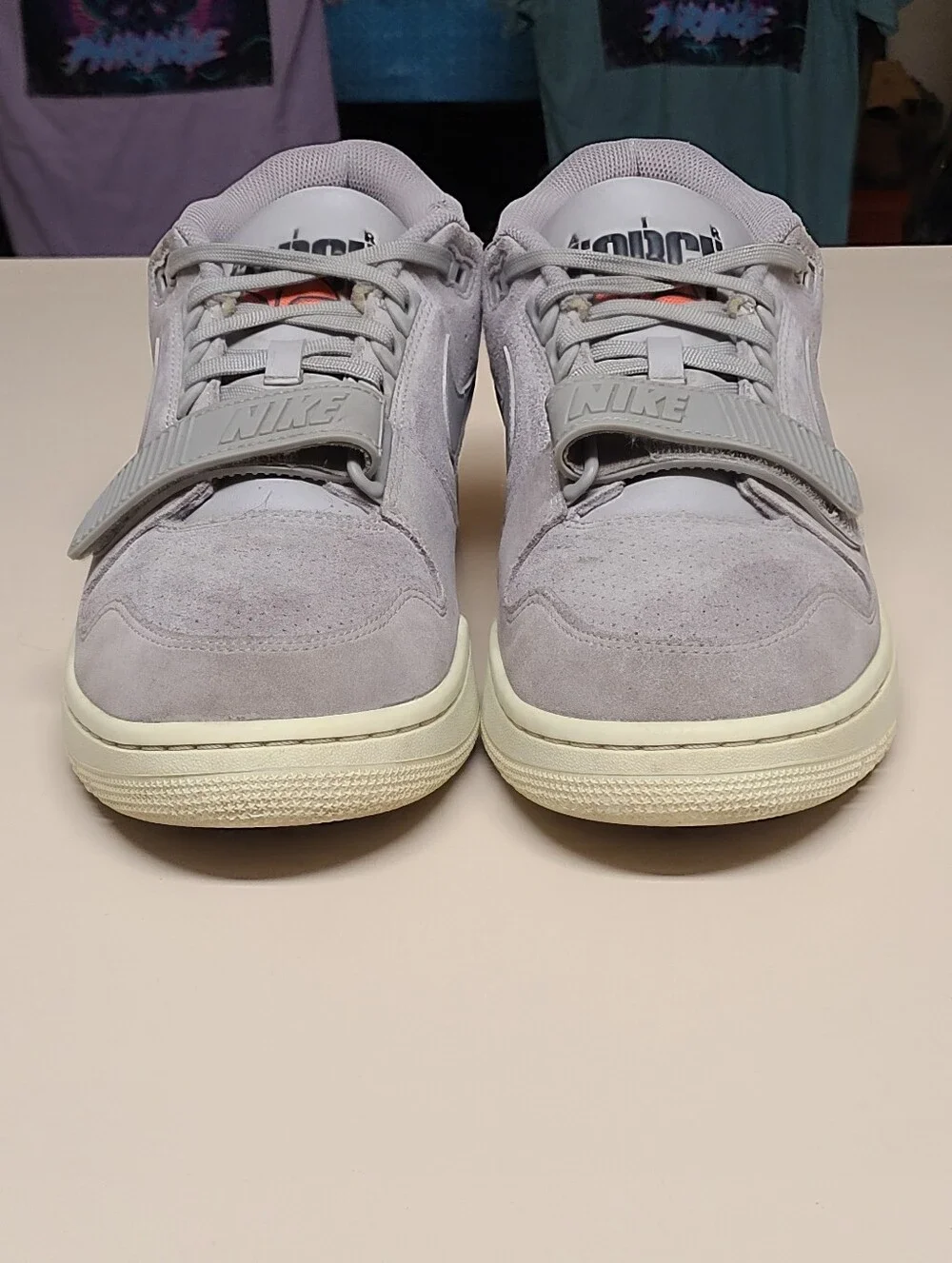 Nike Air Alpha Force 88 Medium Grey mid top trainer sneakers size 11.5